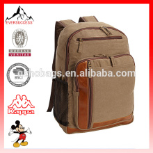 Durable Canvas Backpack For Men Custom Canvas Backpack With Laptop Compartment